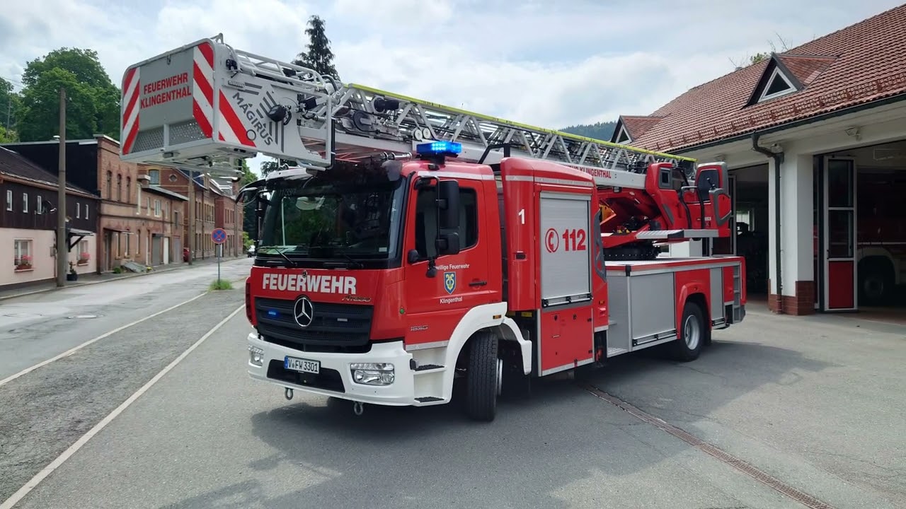 Freiwillige Feuerwehr Klingenthal neue DLK der Wache 1