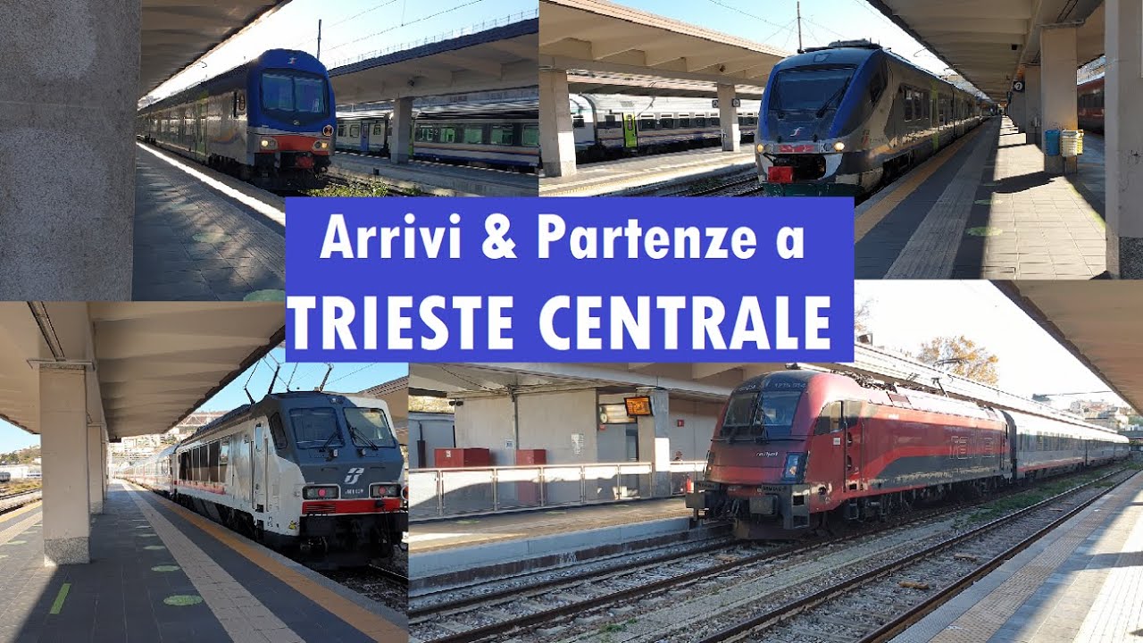 Arrivi & Partenze a Trieste Centrale
