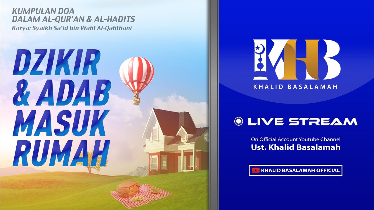 Kitab Kumpulan Doa - Dzikir dan Adab Masuk Rumah