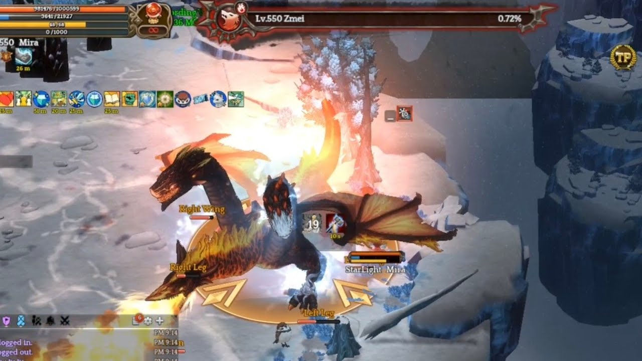 Tree of Savior Zmei Solo Raid (No Burns No Cataclysm)