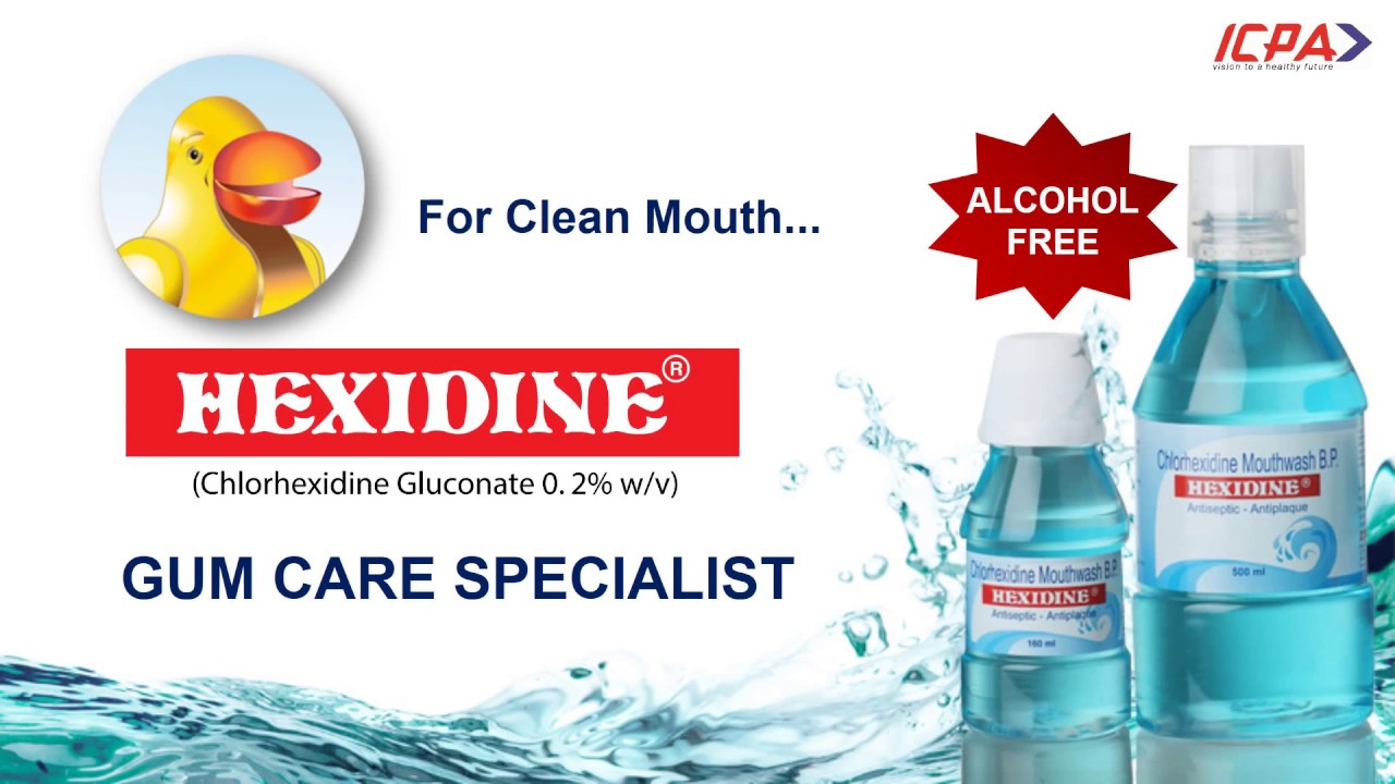 Hexidine &ndash; Gum Care Medicine with Chlorhexidine Gluconate 0.2% w/v
