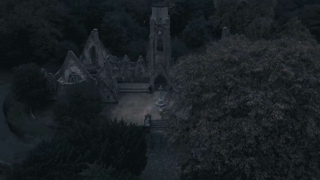 Spectres of Flaybrick - 4K Drone Footage of Flaybrick Hill Cemetery Chapel