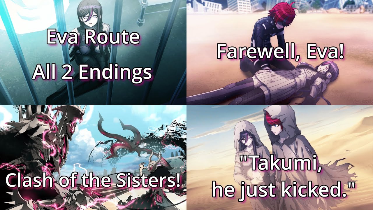 Eva Route | Full Playthrough | All 2 Endings | The Hundred Line: Last Defense Academy