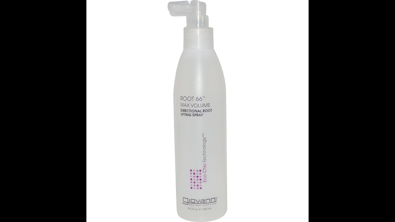 Root Lifting Spray Review - Giovanni Root 66 Root Lifting Spray Voluminizing Spray - Cruelty Free