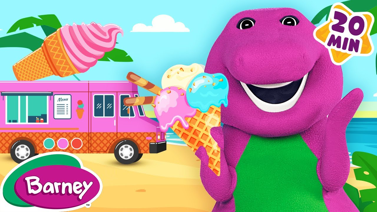 I Love Ice Cream | Snacks and Food Songs for Kids | More Barney Nursery Rhymes and Songs for Kids