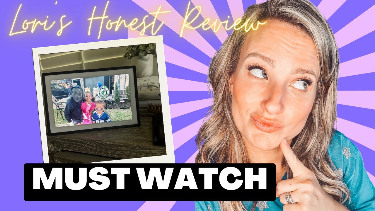 See what my favorite features are on this Pixar 2k digital picture frame! (review)