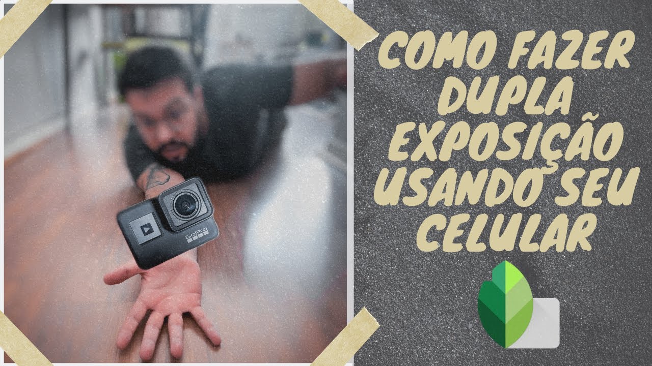 Como fazer fotografias usando dupla exposição com o celular - Snapseed