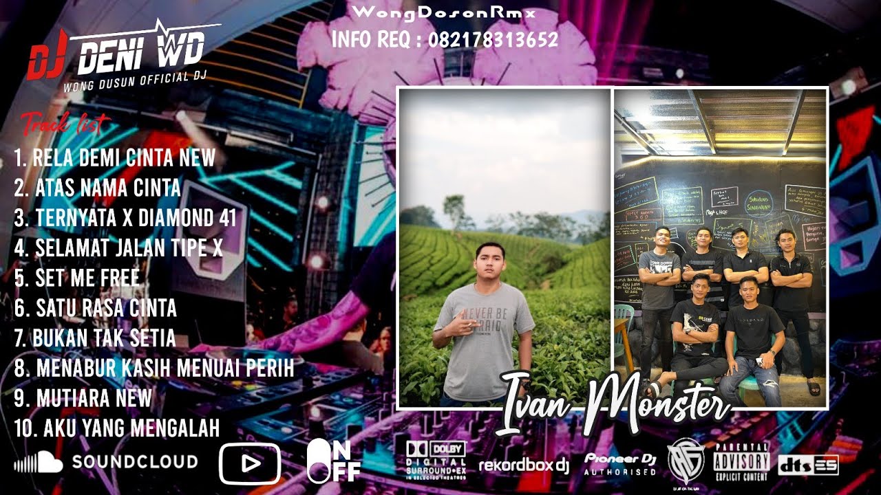DJ WONG DOSON™ RELA DEMI CINTA NEW X ATAS NAMA CINTA SPESIAL REQUEST IVAM MONSTER 2026