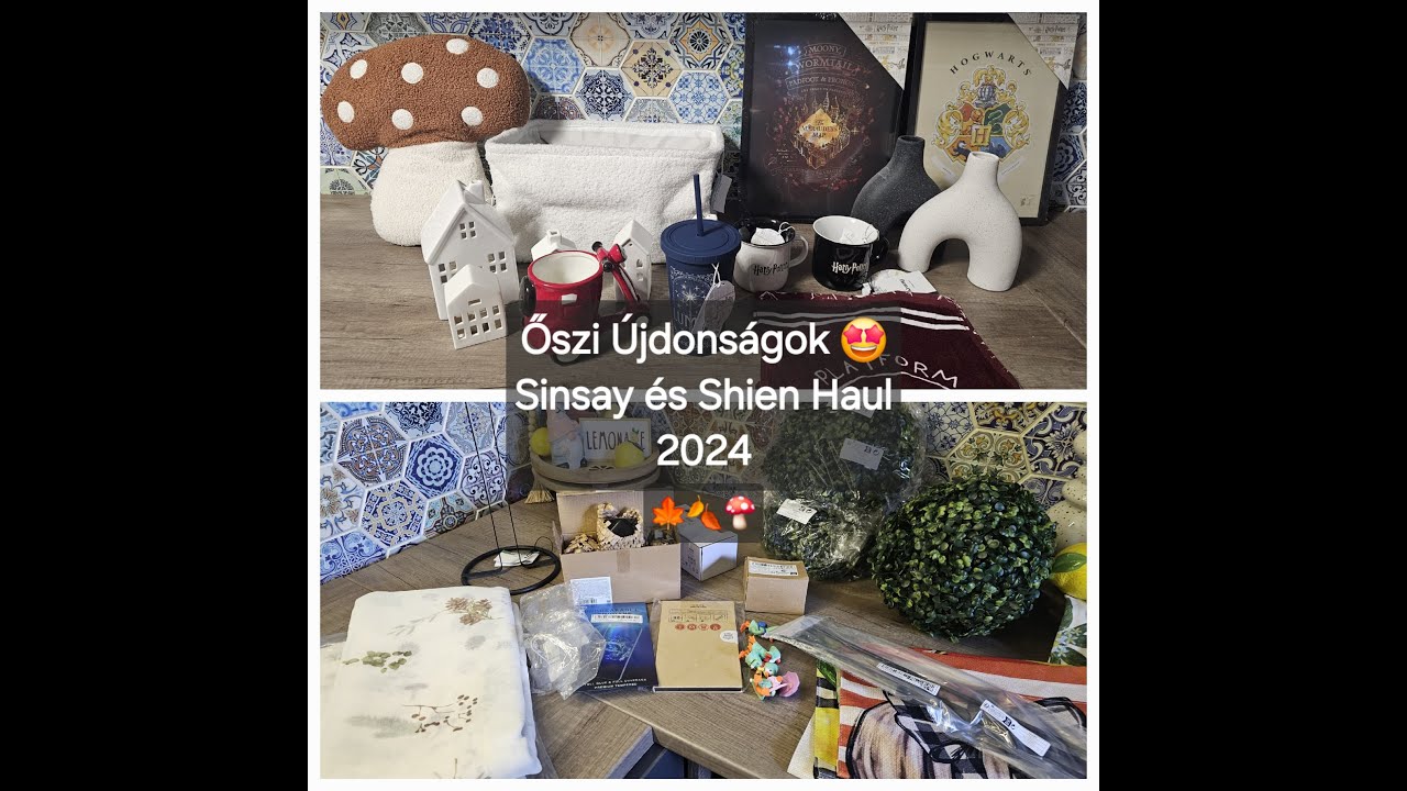 Őszi Újdonságok 2024 Sinsay és Shein Haul