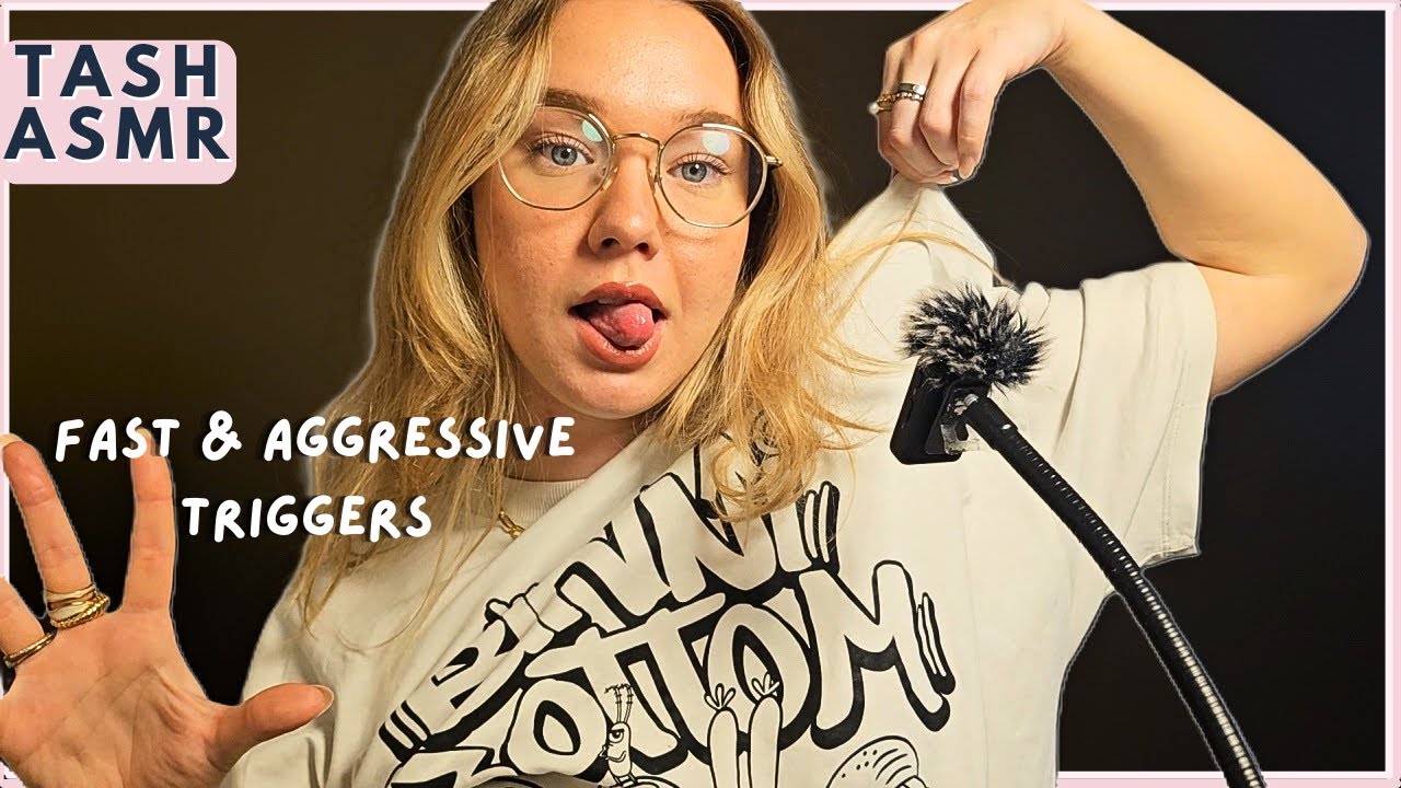ASMR Fast and Aggressive Trigger Assortment!