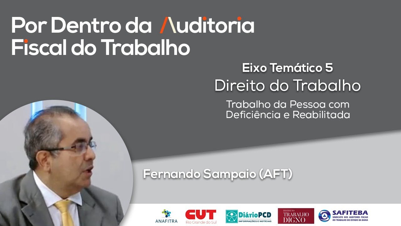 POR DENTRO DA AUDITORIA FISCAL DO TRABALHO - AFT 2024 - AULA 30