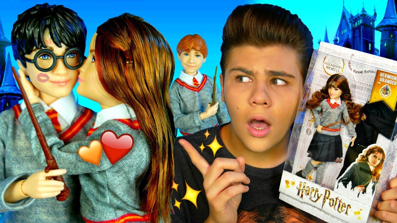 МАГИЯ ЛЮБВИ ❤️ Гермиона Грейнджер 🦉 Рон и Джинни Уизли Harry Potter dolls 🤓 Бига Егоров