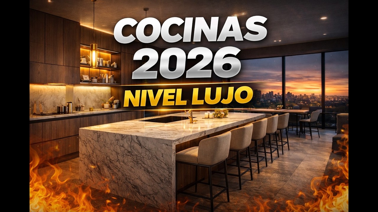 Cocinas Modernas de Lujo que Transforman Toda la Casa