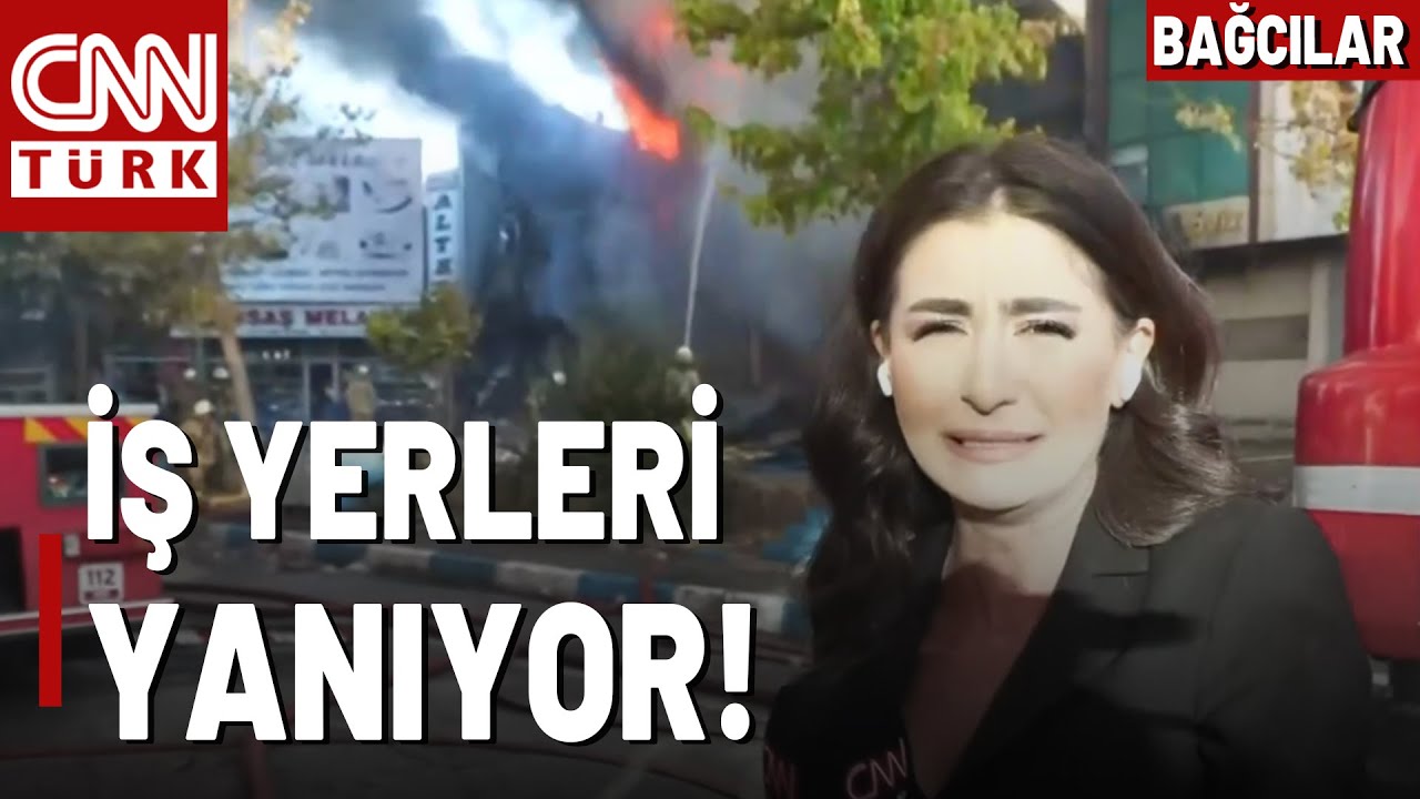 İSTOÇ'ta Yangın: 17 İş Yeri Zarar Gördü! Yangında Patlamalar Meydana Geldi!