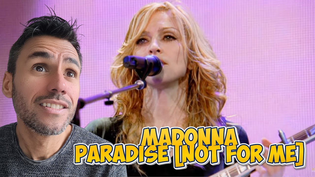 Madonna - Paradise (Not For Me) REACTION - First Time Hearing Live From Confessions Tour