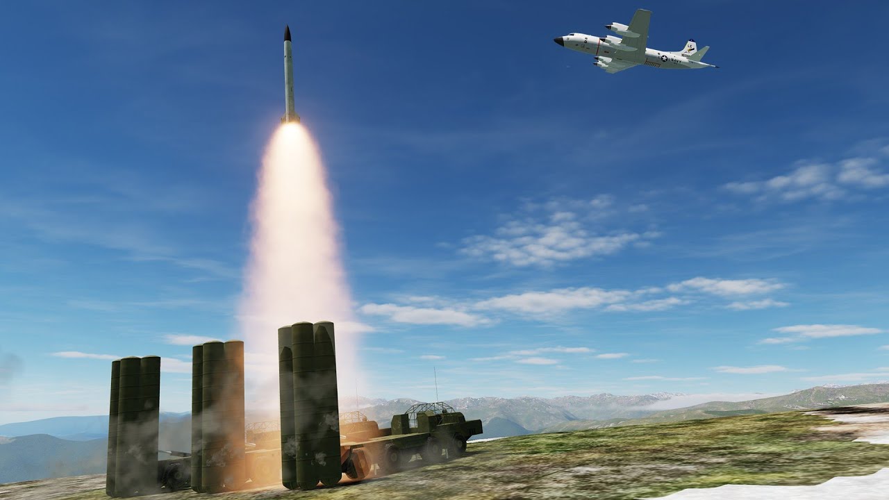 S-300 Air Missile Defense System Shot Down Transport Planes - DCS World