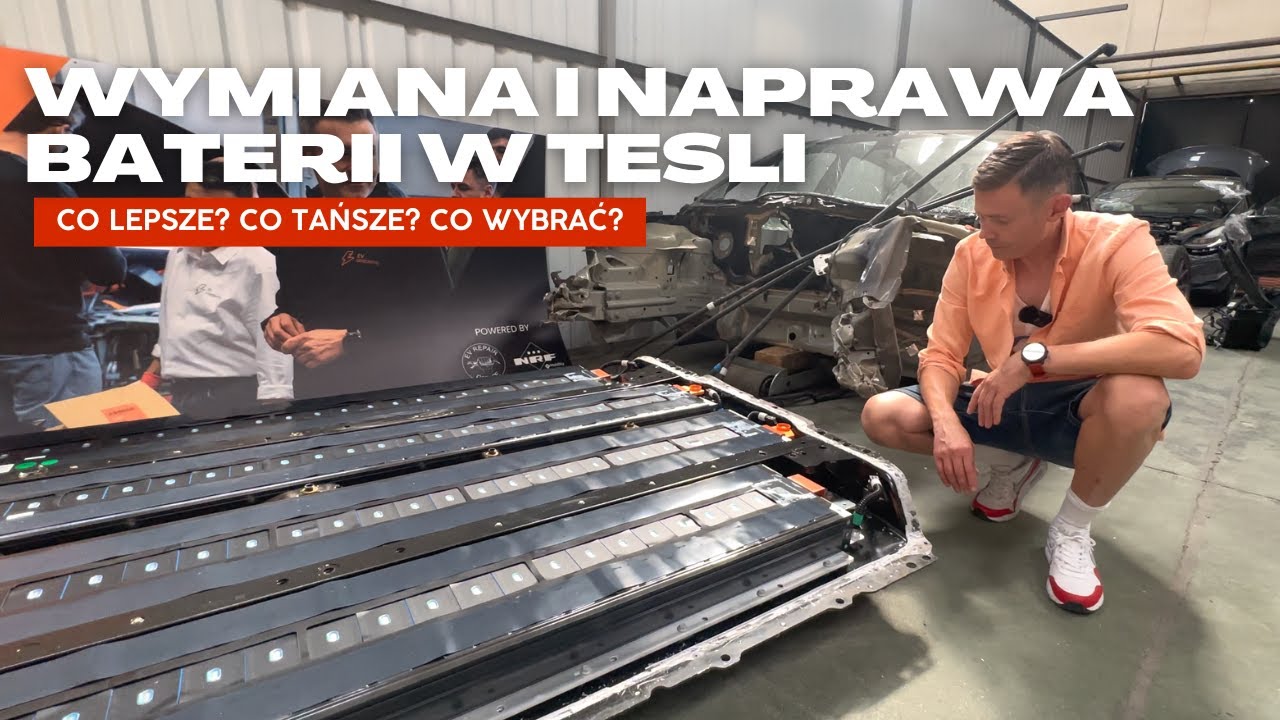 Naprawa i wymiana baterii w Tesli. Update | EV REPAIR