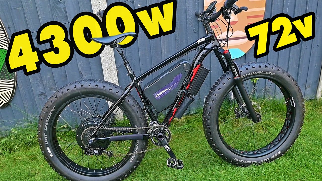How To: Convert ANY bike into a 72v FAST E-bike!  **DIY ELECTRIC HUB MOTOR KIT FITTING GUIDE**