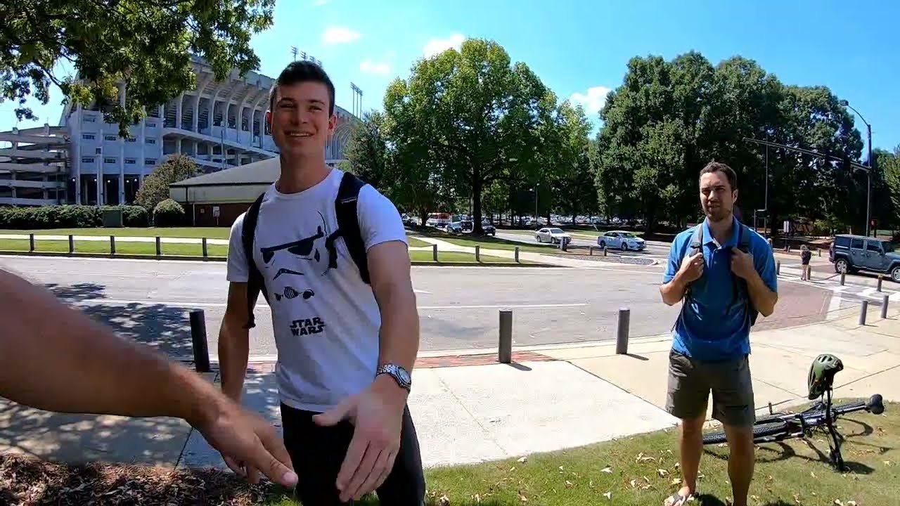 Auburn University College Campus Street Preaching - Fall 2019 - Street Preacher Kerrigan Skelly