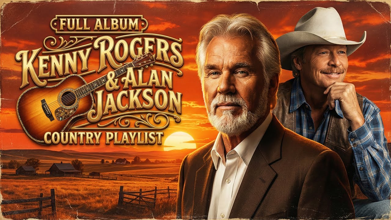 Alan Jackson, Kenny Rogers Greatest Hits Collection Full Album | Best of Classic Country Songs