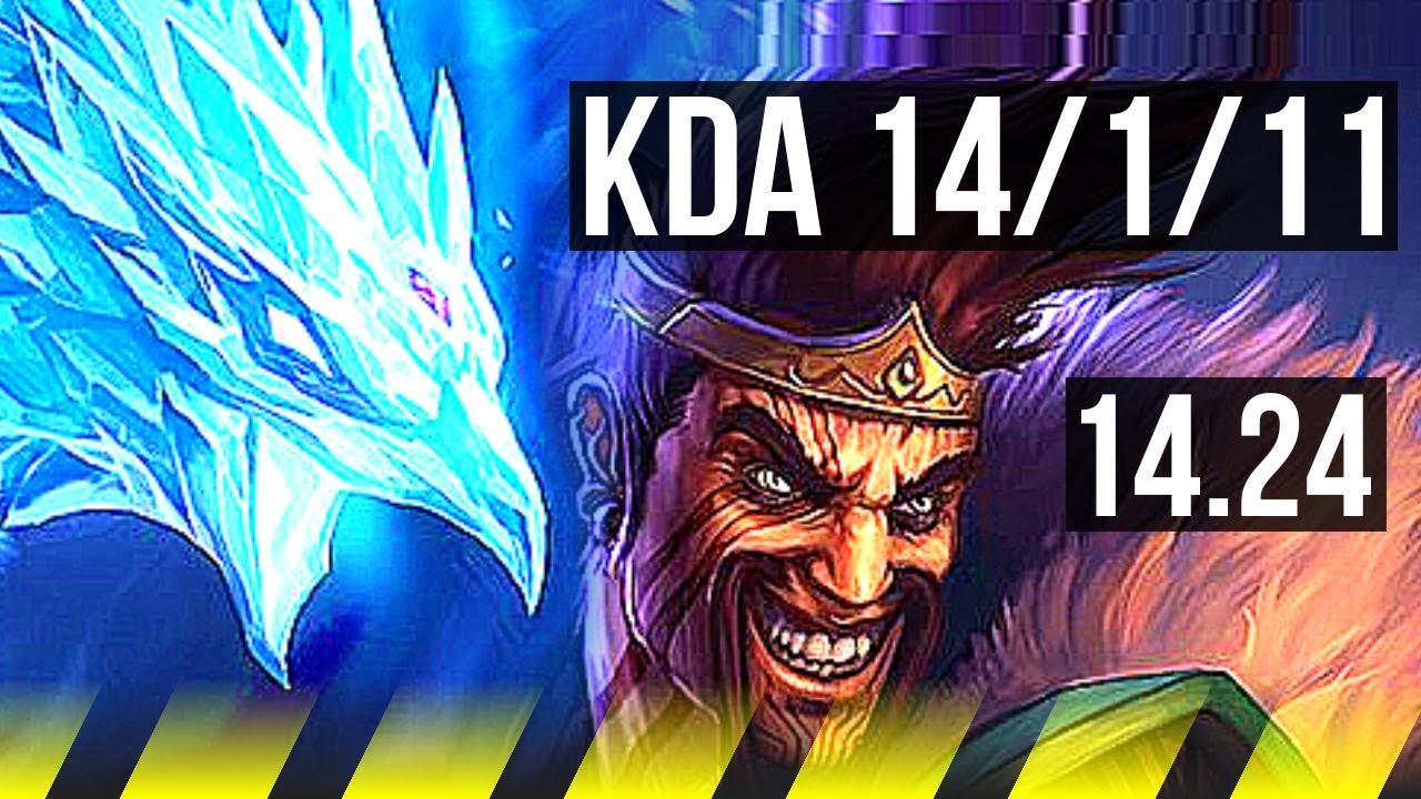ANIVIA & Swain vs DRAVEN & Rell (ADC) | 14/1/11, Legendary | KR Diamond | 14.24