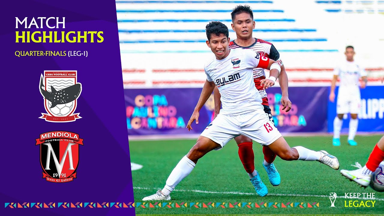 #CPA2023 | QF1 | Dynamic Herb Cebu FC vs. Mendiola FC 1991