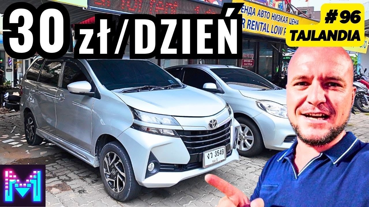TAJLANDIA: 30 zł Dziennie Za Wynajem Auta w Pattaya 🚗🌴 | Vlog MMAJERSKI