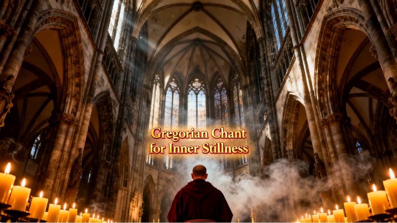 Gregorian Chant for Healing Sleep and Divine Sacred Balance | Benedictine Ambience & Holy Reflection