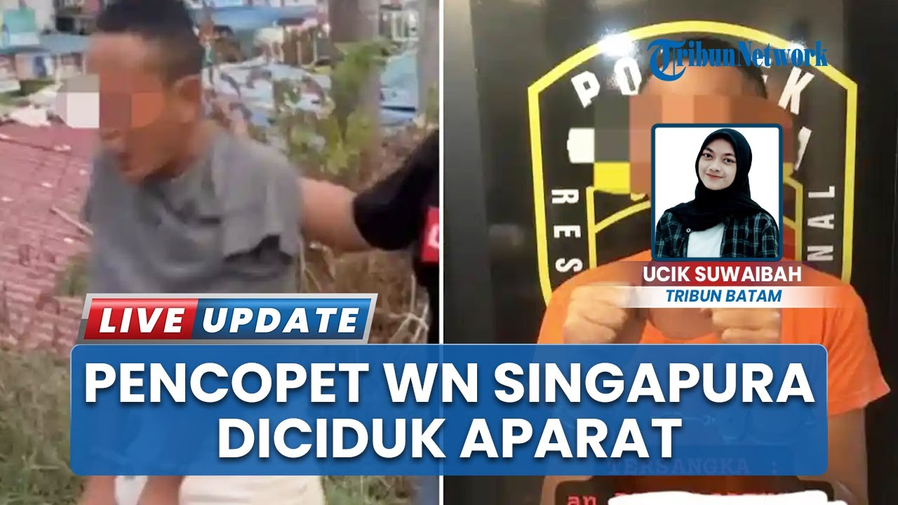 Kurang dari 24 Jam, Pencopet Apek Singapura di Pasar Jodoh Kota Batam Diringkus Polsek Lubuk Baja