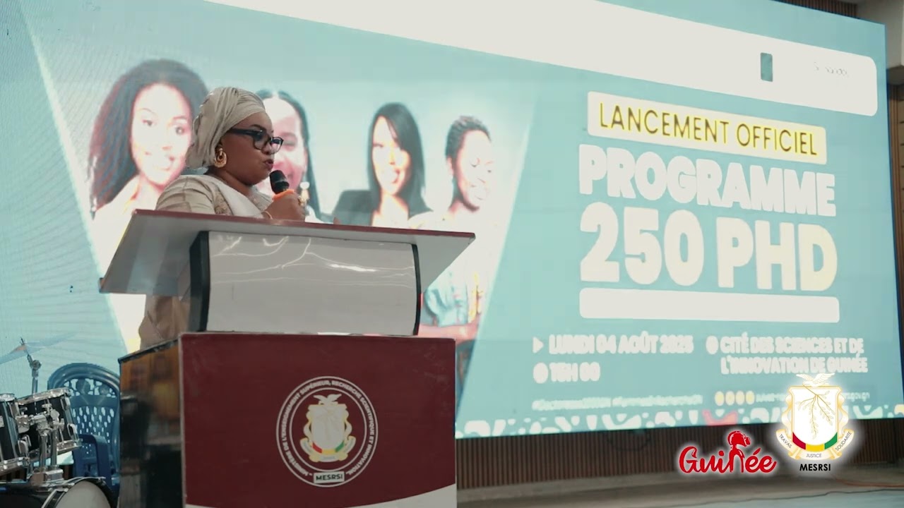 𝐏𝐫𝐨𝐠𝐫𝐚𝐦𝐦𝐞 𝟐𝟓𝟎 𝐏𝐡𝐃 𝐟𝐞𝐦𝐦𝐞𝐬 𝐞𝐧𝐬𝐞𝐢𝐠𝐧𝐚𝐧𝐭𝐞𝐬-𝐜𝐡𝐞𝐫𝐜𝐡𝐞𝐮𝐫𝐞𝐬 : 𝐥𝐚 𝐦𝐢𝐧𝐢𝐬𝐭𝐫𝐞 𝐝𝐮 𝐂𝐨𝐦𝐦𝐞𝐫𝐜𝐞 𝐬𝐚𝐥𝐮𝐞 𝐥'𝐢𝐧𝐢𝐭𝐢𝐚𝐭𝐢𝐯𝐞