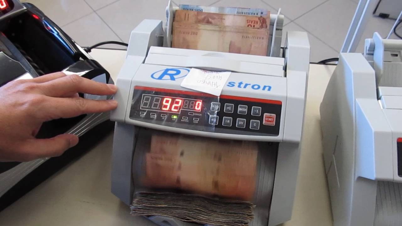 Manutenção Teste Contadora de Cédulas