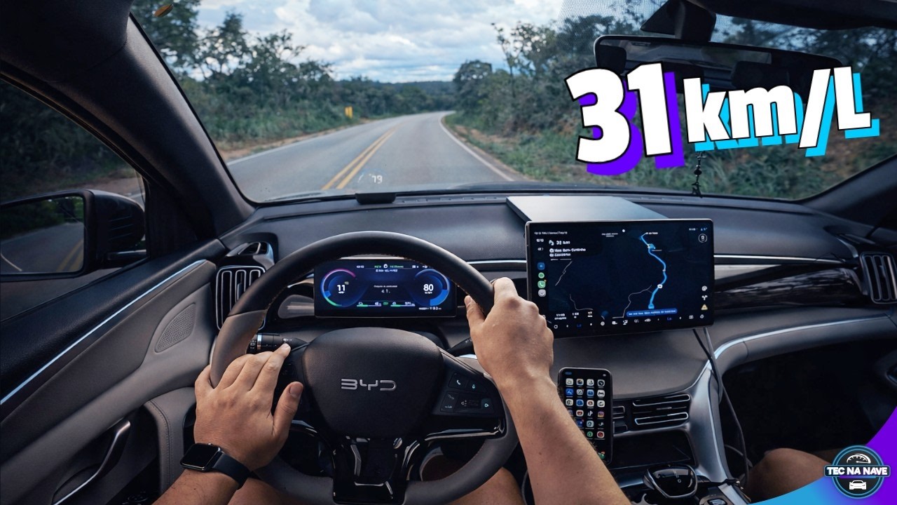 VIAJANDO com meu BYD SONG PRO pra Serra do Cipó com um Consumo ESPETACULAR!