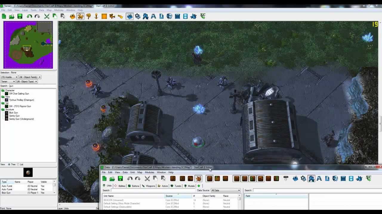 Starcraft 2 Map Editor - Creating a new Unit