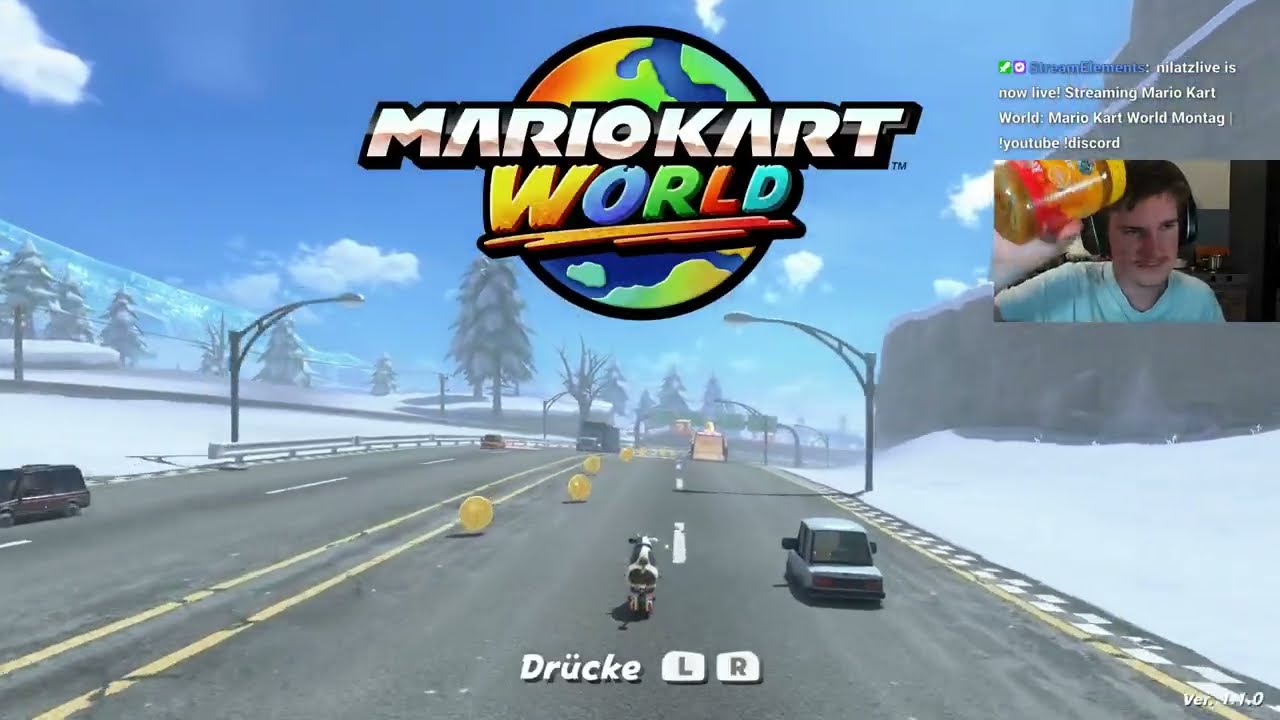 Mario Kart World Montag | 09.06.2025