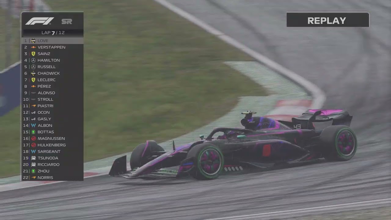 F1 24 Round 11 Sprint Race