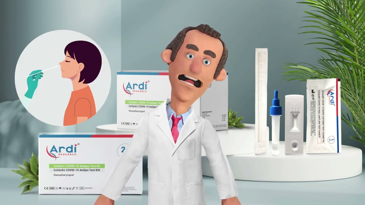Dr. Ardi I CoVard Covid-19 Antijen Test Kiti  🦠