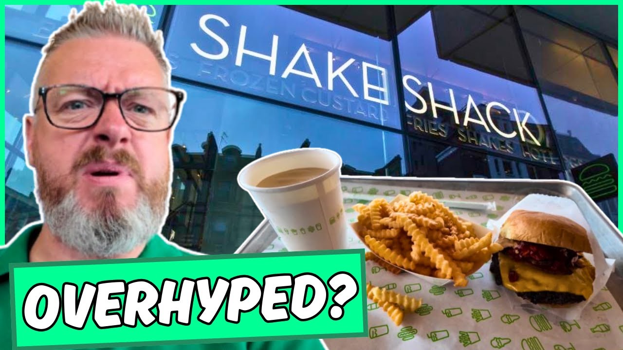 My First Ever SHAKE SHACK - Absolute Rubbish!