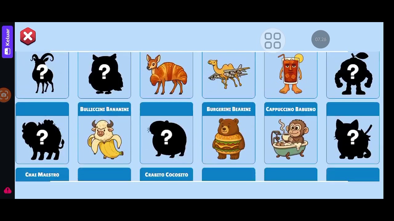 Nama game:craft brainrot yaa