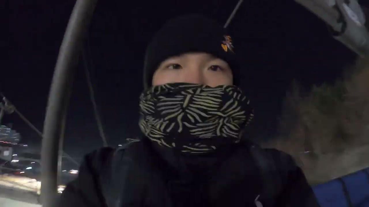 스키장에서 차박 2