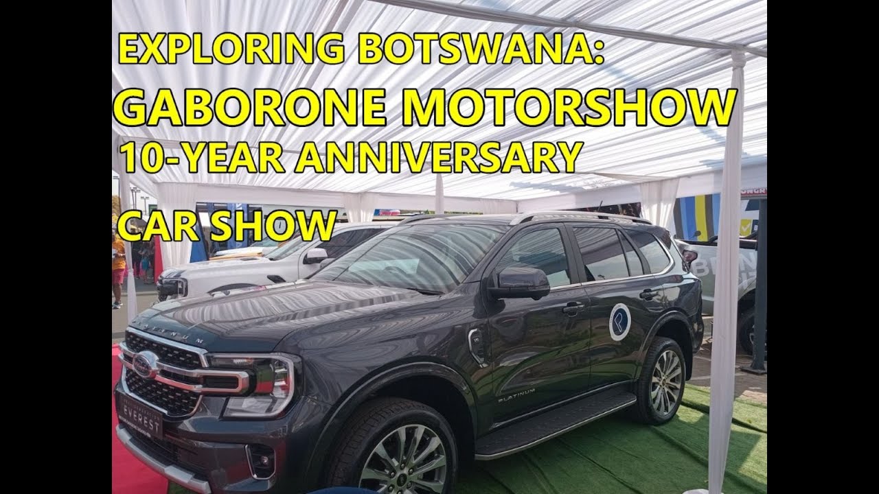 Exploring Botswana: Gaborone Motorshow 10-Year Anniversary Car Show 2025