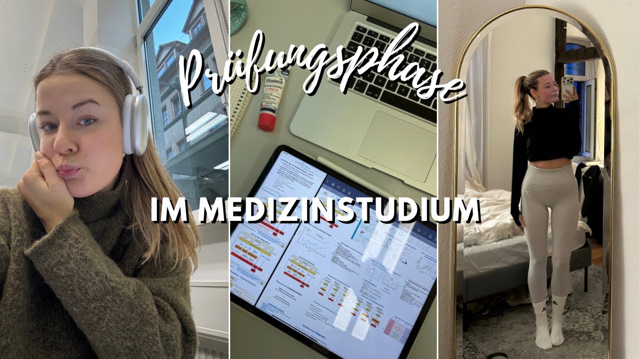 Prüfungen im Medizinstudium - Vorbereitungen, Uni Alltag, work- life balance, … II Marieke Emilia