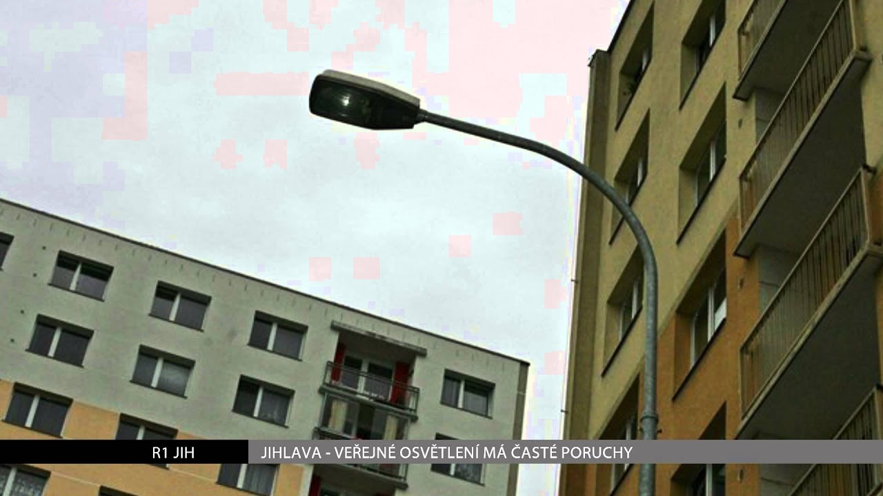 JIHLAVA: Veřejné osvětlení je ve špatném stavu (R1 JIH)