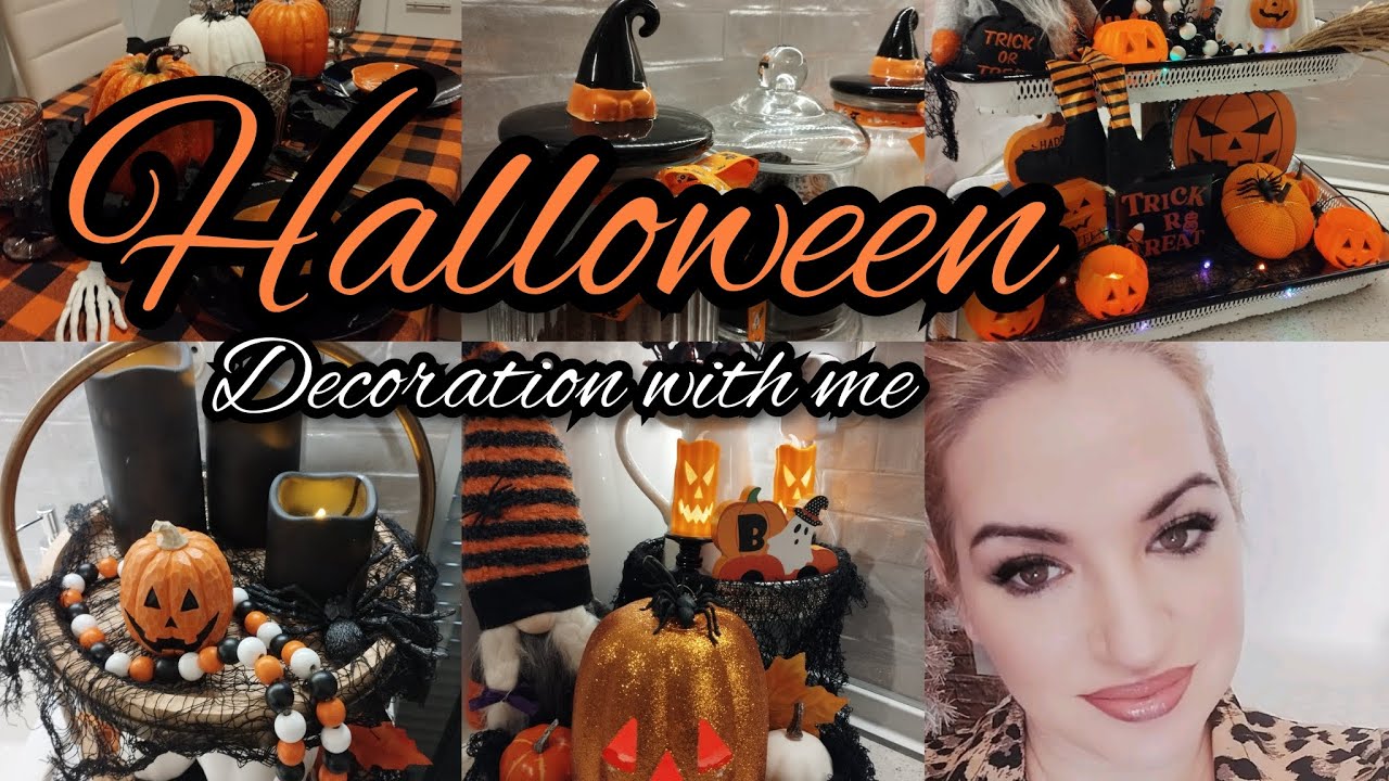 HALLOWEEN DECORATE WITH ME 2024🎃