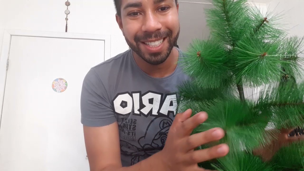 ASMR  - montando nossa árvore de Natal