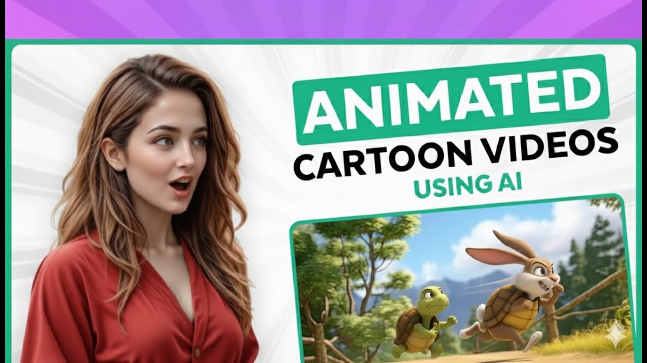 Free Cartoon Videos with Meta AI ||  How to make Animated Videos with AI