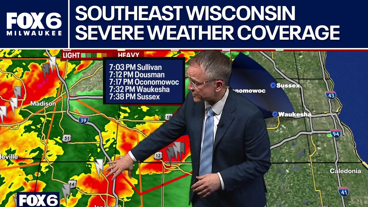 Обзор неблагоприятных погодных условий в четверг, 2 апреля | FOX6 News Milwaukee