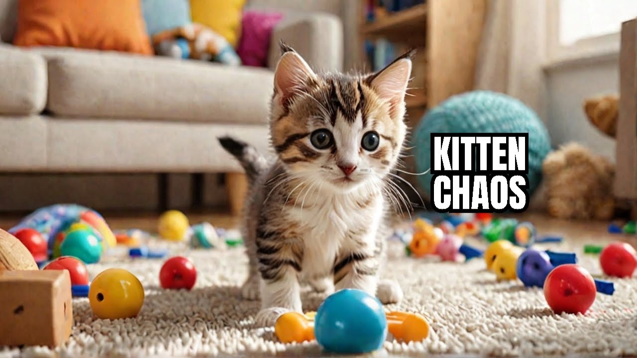 Our kitten baby sea shelly in 2018, turned my house into complete CHAOS!
