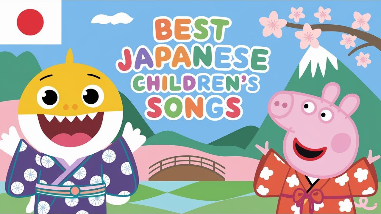 みんなでえがお 😊｜家族のキッズソング ✨ 子供の歌 🎵 子供向けビデオ ✨ Kids songs in Japanese