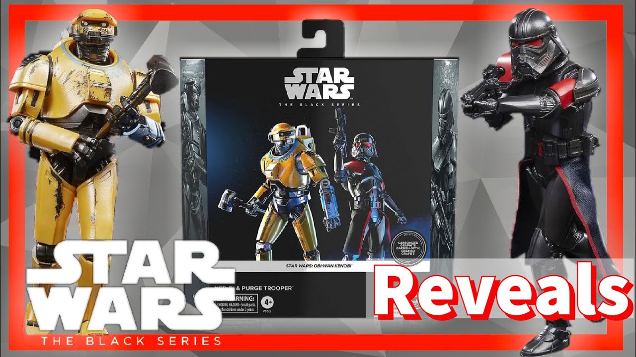 Black Series Carbonized Purge Trooper And Ned-B 2 Pack Revealed