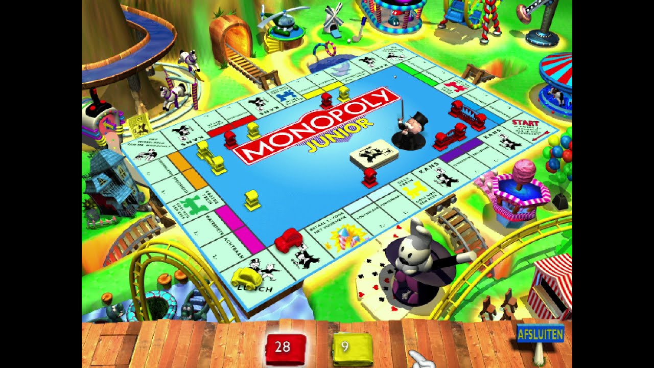 Longplay: Monopoly Junior - Nederlandstalig (1999) [Windows 95/98]